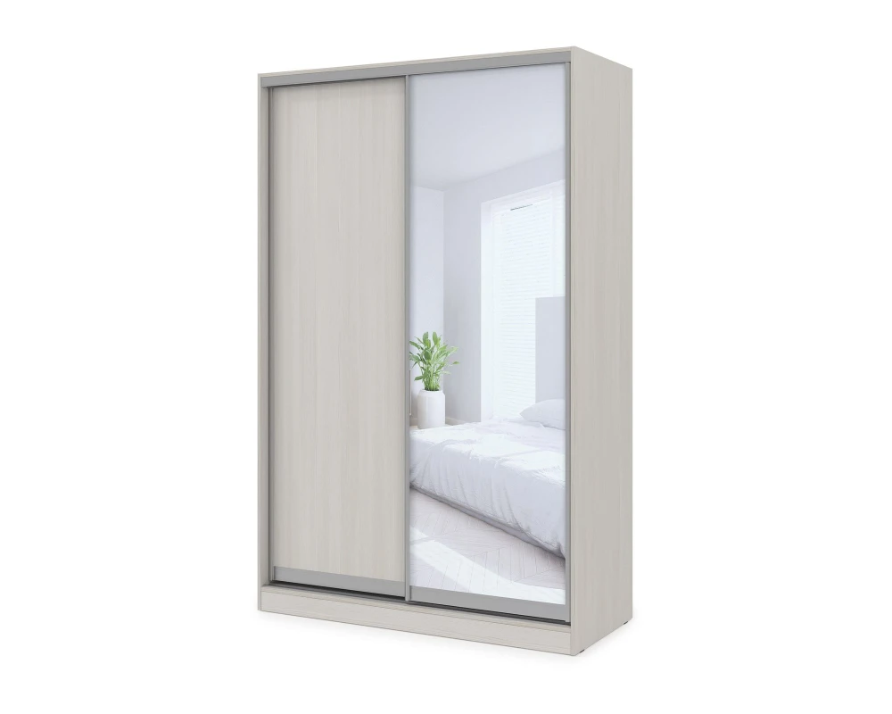 Шкаф-купе 2-дверный (1204*600*2201) ШКДЗ.12.2 КОМФОРТ / COMFORT