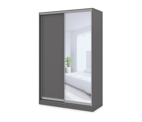 Шкаф-купе 2-дверный (1204*600*2201) ШКДЗ.12.9 КОМФОРТ / COMFORT