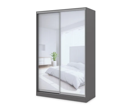 Шкаф-купе 2-дверный (1204*600*2201) ШКЗЗ.12.3 КОМФОРТ / COMFORT