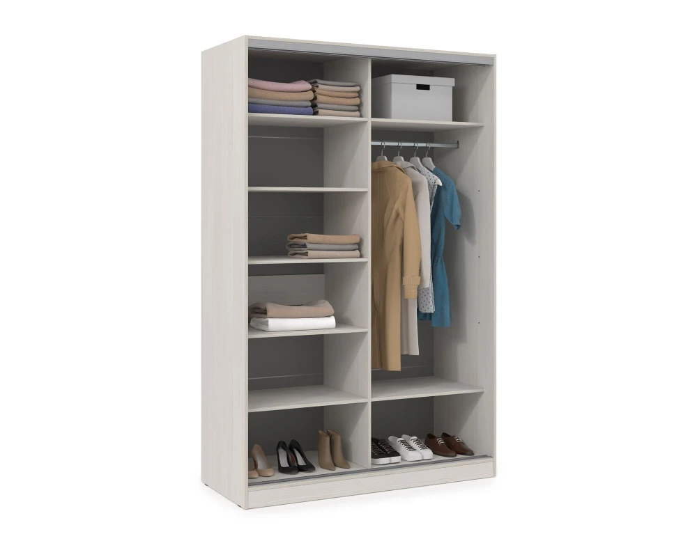 Шкаф-купе 2-дверный (1204*600*2201) ШКЗЗ.12.4 КОМФОРТ / COMFORT