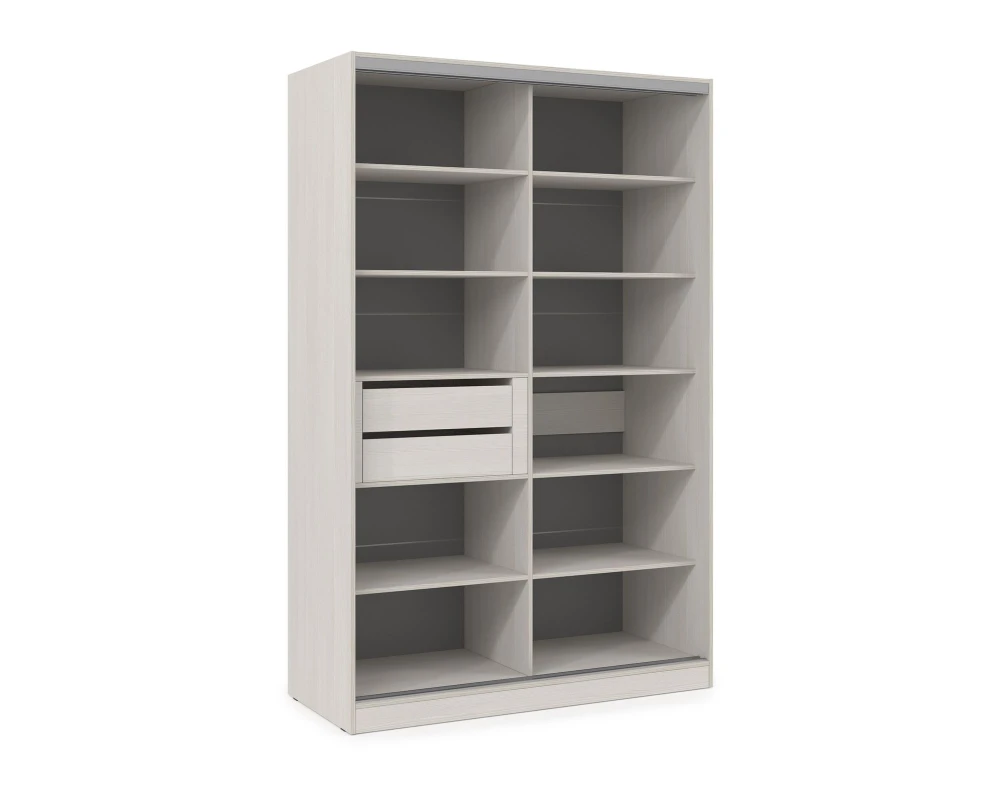 Шкаф-купе 2-дверный (1204*600*2201) ШКЗЗ.12.9 КОМФОРТ / COMFORT