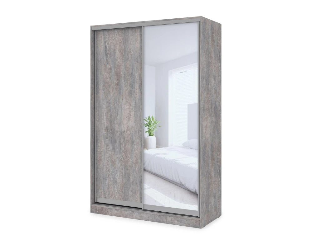 Шкаф-купе 2-дверный (1404*600*2201) ШКДЗ.14.2 КОМФОРТ / COMFORT