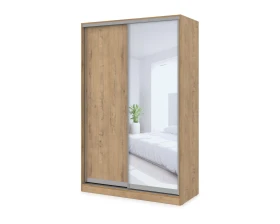 Шкаф-купе 2-дверный (1404*600*2201) ШКДЗ.14.2 КОМФОРТ / COMFORT images