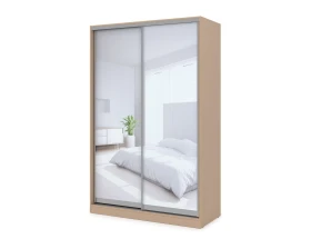 Шкаф-купе 2-дверный (1404*600*2201) ШКЗЗ.14.2 КОМФОРТ / COMFORT images