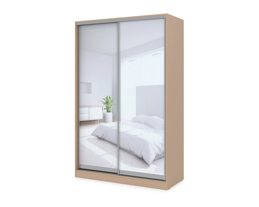 Шкаф-купе 2-дверный (1404*600*2201) ШКЗЗ.14.7 КОМФОРТ / COMFORT