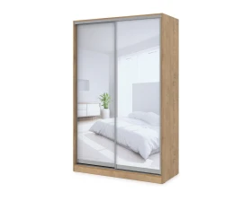 Шкаф-купе 2-дверный (1404*600*2201) ШКЗЗ.14.8 КОМФОРТ / COMFORT images