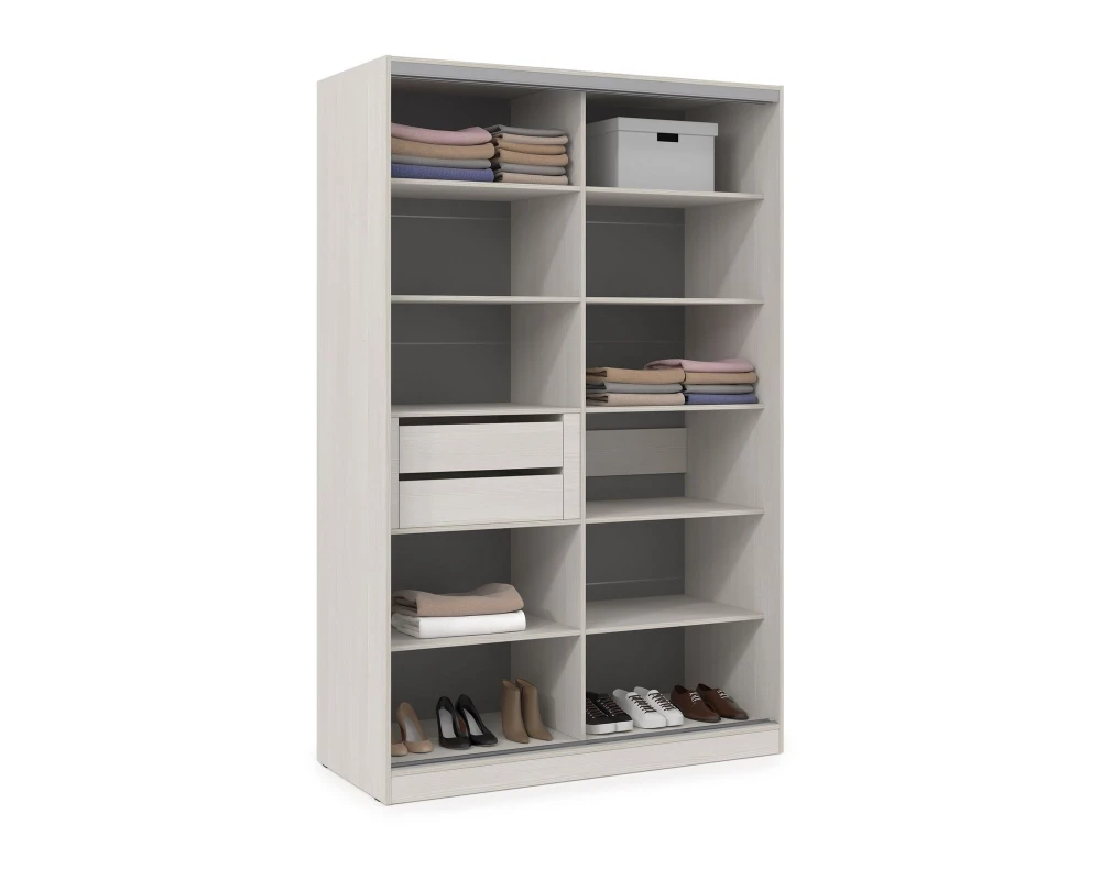 Шкаф-купе 2-дверный (1404*600*2201) ШКЗЗ.14.9 КОМФОРТ / COMFORT