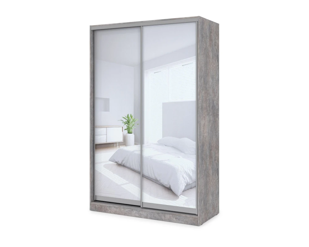 Шкаф-купе 2-дверный (1604*600*2201) ШКЗЗ.16.6 КОМФОРТ / COMFORT