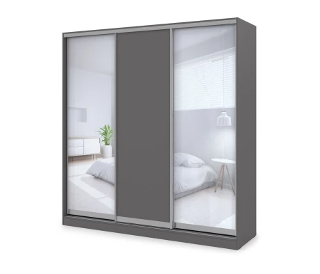 Шкаф-купе 3-дверный (1798*600*2201) ШКЗДЗ.18.10 КОМФОРТ / COMFORT