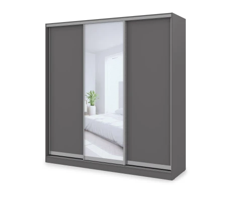 Шкаф-купе 3-дверный (2098*600*2201) ШКДЗД.21.8 КОМФОРТ / COMFORT