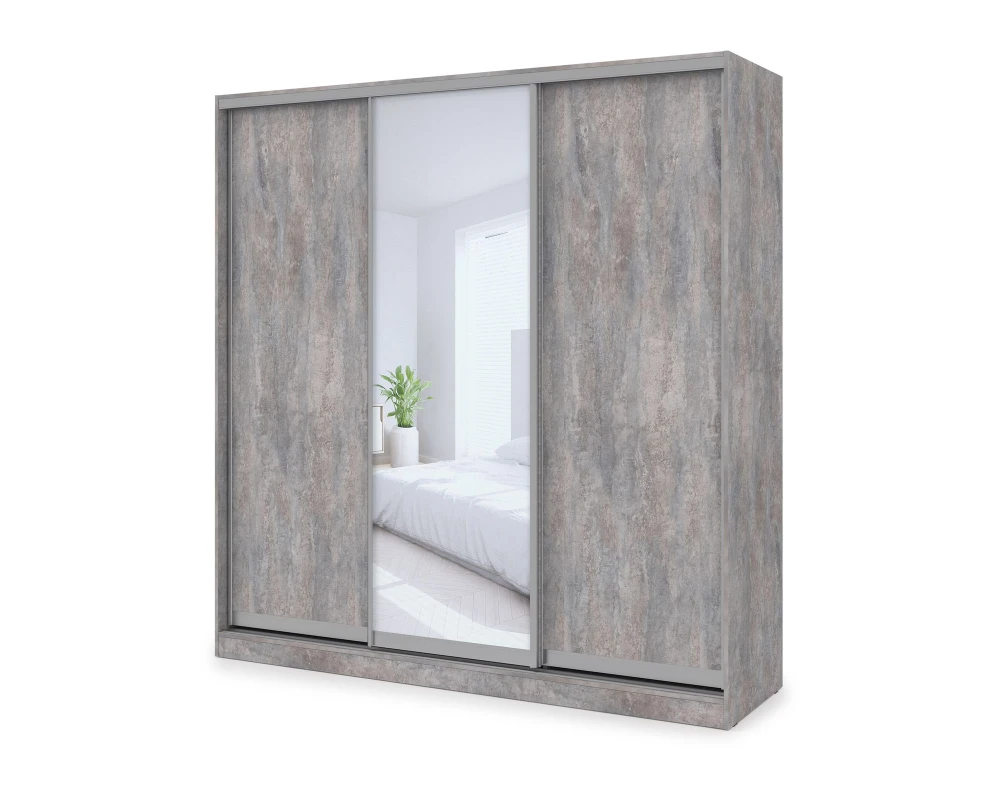 Шкаф-купе 3-дверный (2398*600*2201) ШКДЗД.24.5 КОМФОРТ / COMFORT