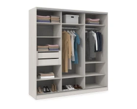 Шкаф-купе 3-дверный (2398*600*2201) ШКДЗД.24.5 КОМФОРТ / COMFORT images