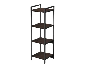 Стеллаж средний 4 полки, узкий 400x400x1328 КУБОС / CUBOS images