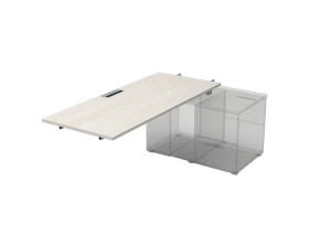 Стол рабочий прямолинейный для крепления на тумбу, средний (1600*800*750) СПС.984 Глосс / Gloss images