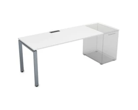 Стол рабочий прямолинейный, приставной (1400*800*750) СДТ-П.989 GLOSS images