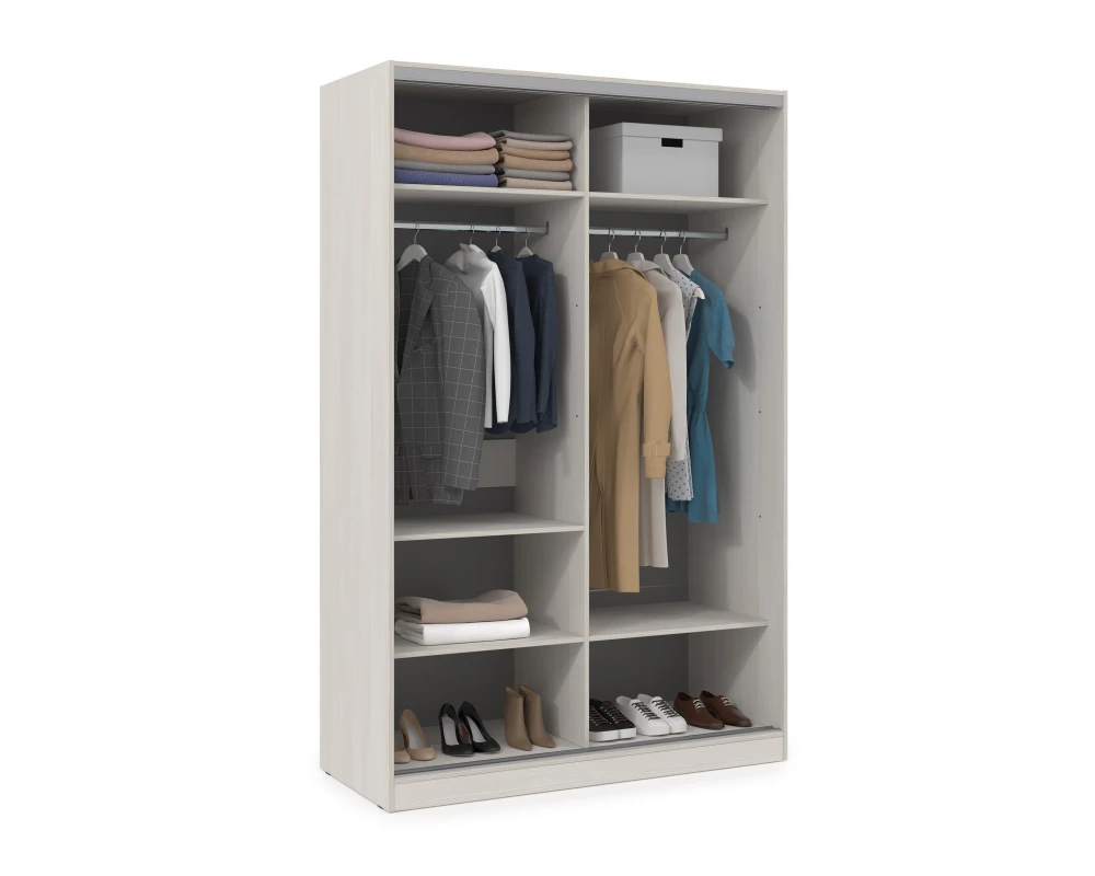 Шкаф-купе 2-дверный (1604*600*2201) ШКДД.16.3 КОМФОРТ / COMFORT