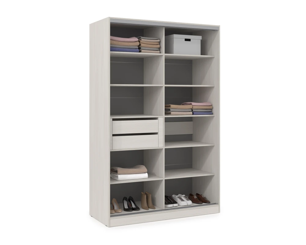 Шкаф-купе 2-дверный (1204*600*2201) ШКДД.12.9 КОМФОРТ / COMFORT