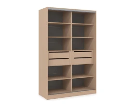 Шкаф-купе 2-дверный (1404*600*2201) ШКДД.14.10 КОМФОРТ / COMFORT images