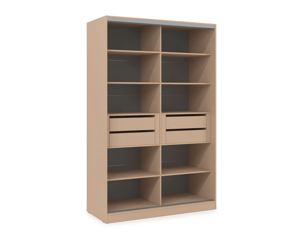 Шкаф-купе 2-дверный (1604*600*2201) ШКДД.16.10 КОМФОРТ / COMFORT