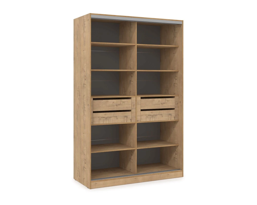 Шкаф-купе 2-дверный (1604*600*2201) ШКДД.16.10 КОМФОРТ / COMFORT