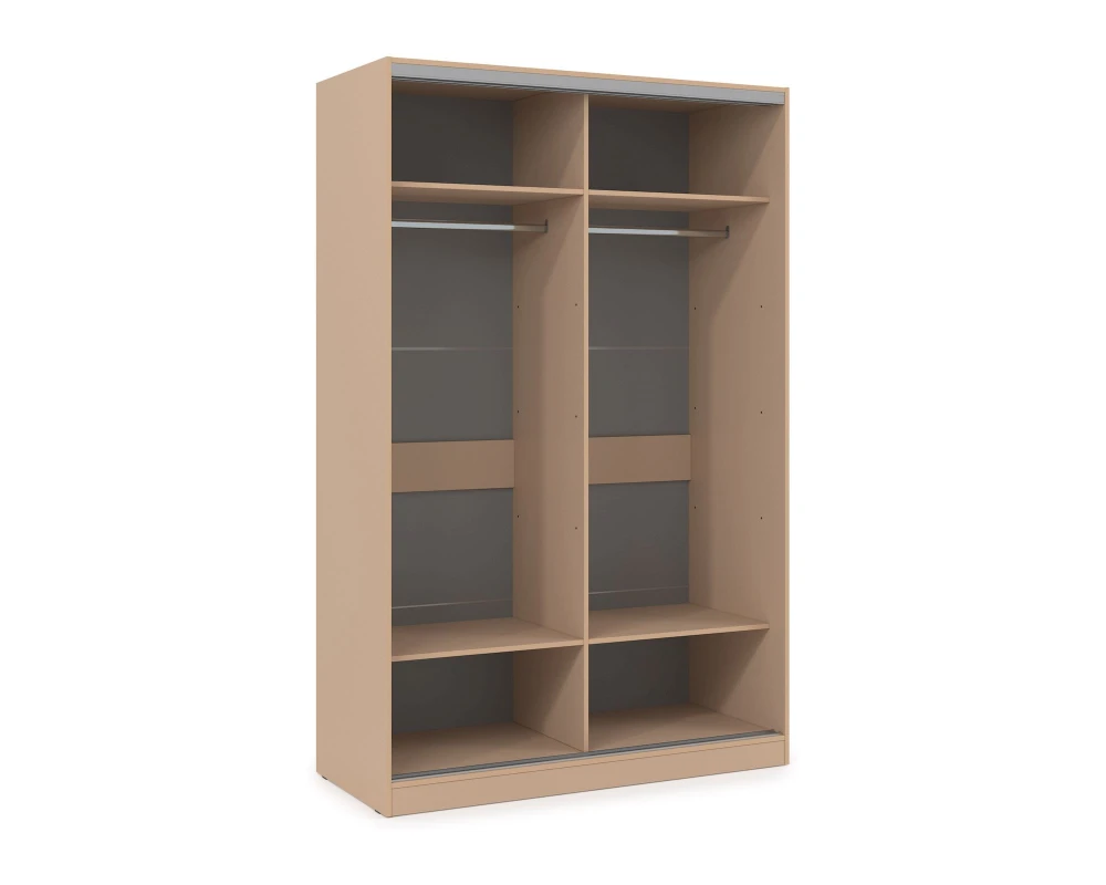 Шкаф-купе 2-дверный (1204*600*2201) ШКДД.12.1 КОМФОРТ / COMFORT