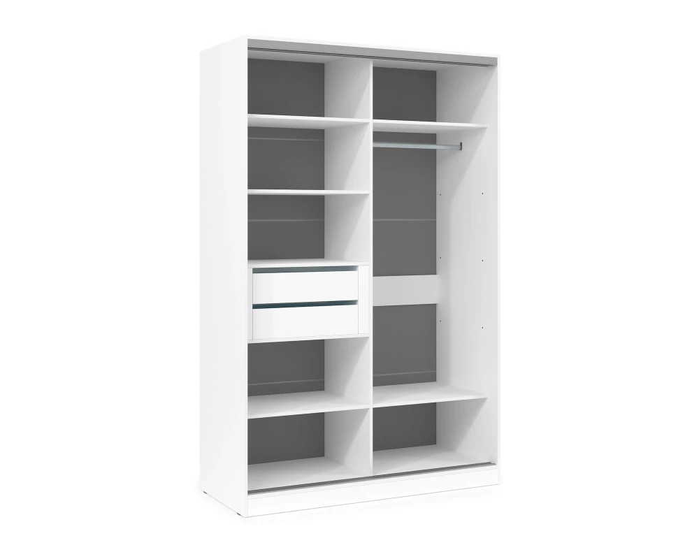 Шкаф-купе 2-дверный (1204*600*2201) ШКДД.12.5 КОМФОРТ / COMFORT