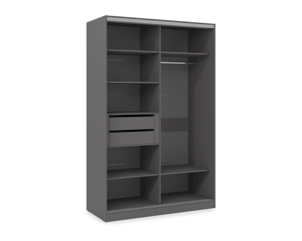 Шкаф-купе 2-дверный (1404*600*2201) ШКДД.14.5 КОМФОРТ / COMFORT