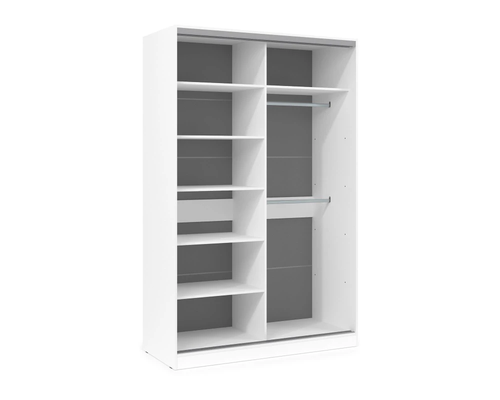 Шкаф-купе 2-дверный (1404*600*2201) ШКДД.14.6 КОМФОРТ / COMFORT