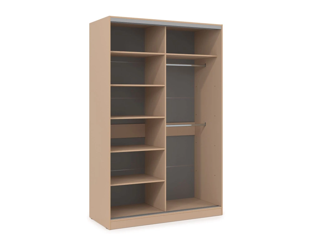 Шкаф-купе 2-дверный (1404*600*2201) ШКДД.14.6 КОМФОРТ / COMFORT