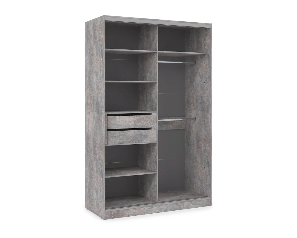 Шкаф-купе 2-дверный (1204*600*2201) ШКДД.12.7 КОМФОРТ / COMFORT