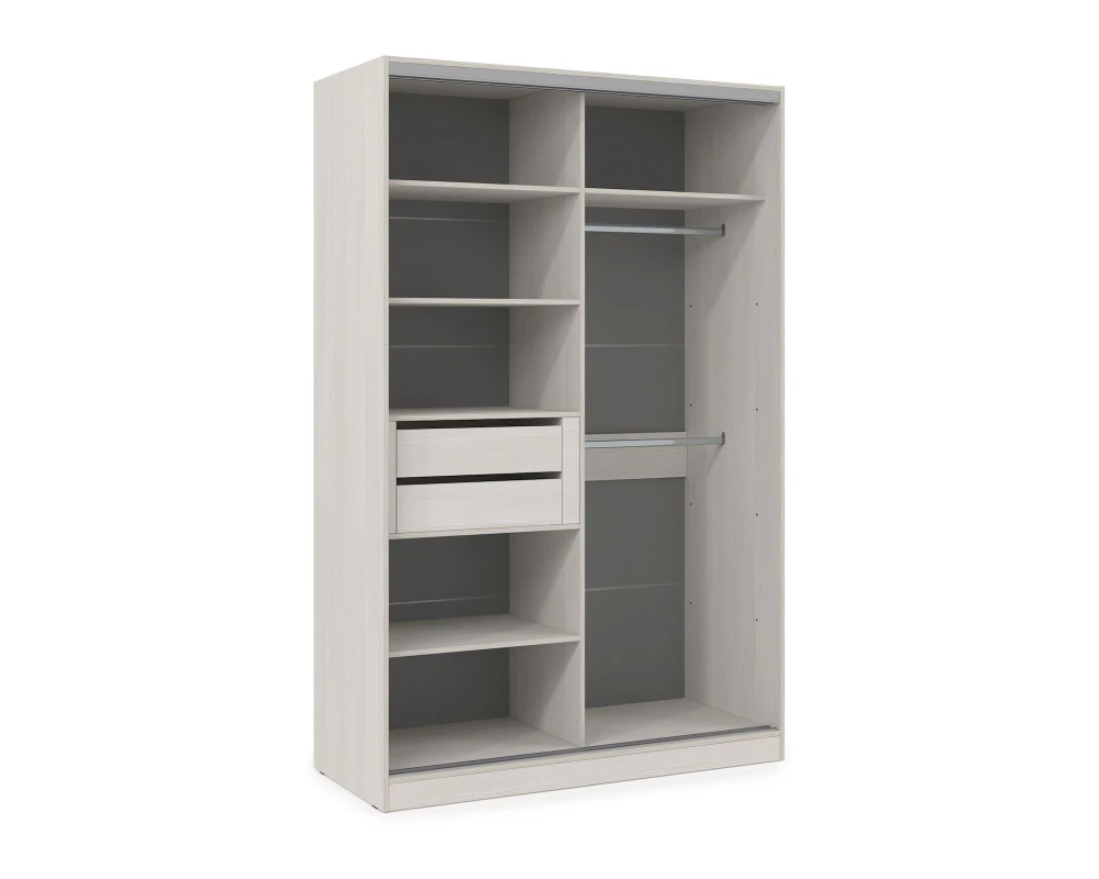 Шкаф-купе 2-дверный (1604*600*2201) ШКДД.16.7 КОМФОРТ / COMFORT