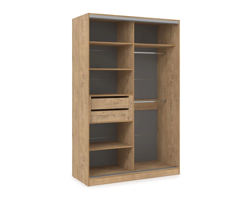 Шкаф-купе 2-дверный (1604*600*2201) ШКДД.16.7 КОМФОРТ / COMFORT