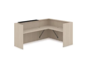 Комплект Ресепшн с фартуком HPL (2344*1765*1149) (с подсветкой) 1КР-КЛ.102.1 ЛАУНЖ / LOUNGE images