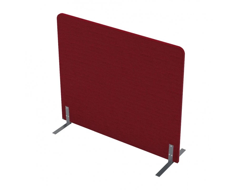 Акустическая мобильная перегородка на стационарных опорах (1200*450*1100) 011.МПО.1211 СОФТофис / SOFToffice