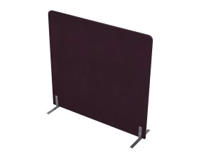 Акустическая мобильная перегородка на стационарных опорах (1400*450*1400) 011.МПО.1414 СОФТофис / SOFToffice images