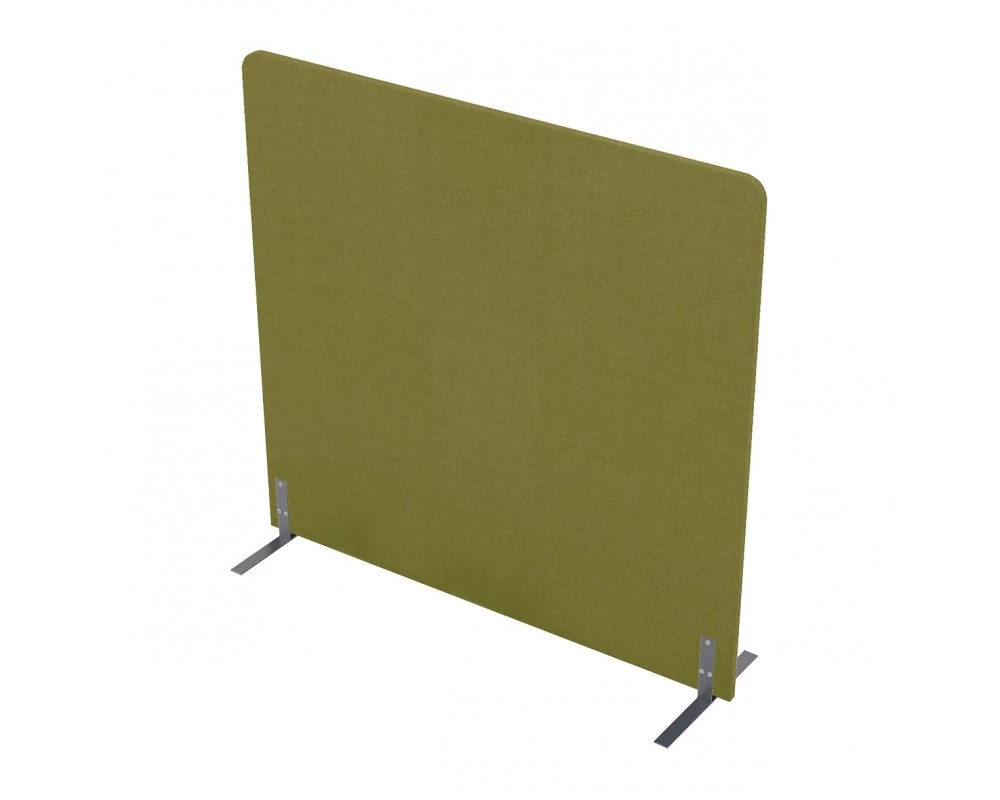 Акустическая мобильная перегородка на стационарных опорах (1400*450*1400) 011.МПО.1414 СОФТофис / SOFToffice