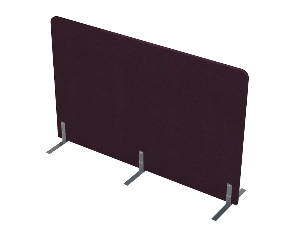 Акустическая мобильная перегородка на стационарных опорах (1600*450*1100) 011.МПО.1611 SOFToffice