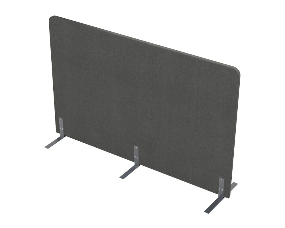 Акустическая мобильная перегородка на стационарных опорах (1600*450*1100) 011.МПО.1611 SOFToffice