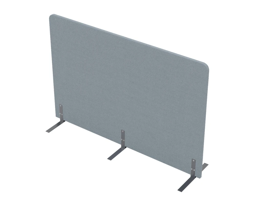 Акустическая мобильная перегородка на стационарных опорах (1600*450*1100) 011.МПО.1611 SOFToffice