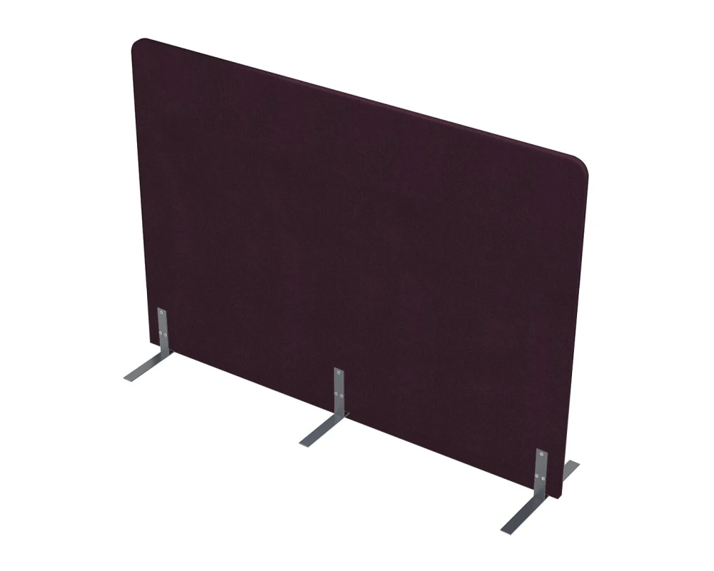 Акустическая мобильная перегородка на стационарных опорах (1600*450*1200) 011.МПО.1612 SOFToffice