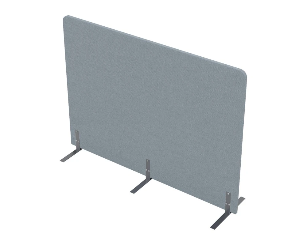 Акустическая мобильная перегородка на стационарных опорах (1600*450*1200) 011.МПО.1612 SOFToffice