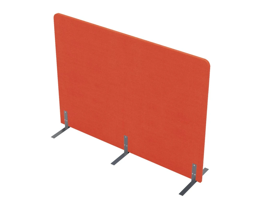 Акустическая мобильная перегородка на стационарных опорах (1600*450*1200) 011.МПО.1612 SOFToffice