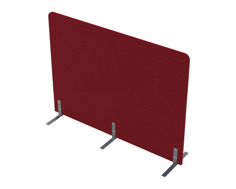 Акустическая мобильная перегородка на стационарных опорах (1600*450*1200) 011.МПО.1612 SOFToffice