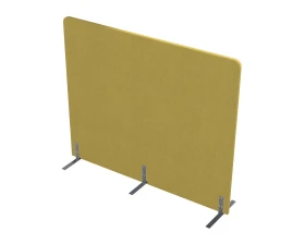 Акустическая мобильная перегородка на стационарных опорах (1600*450*1400) 011.МПО.1614 SOFToffice images