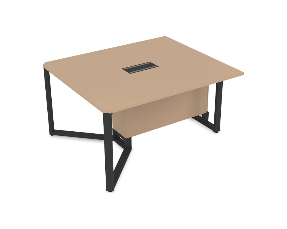 Стол-квадрат Бенч, начальный модуль (1400x1200x750) САММИТ / SUMMIT