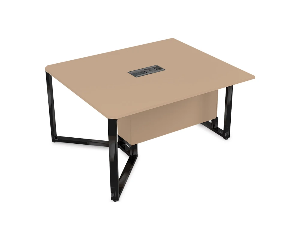 Стол-квадрат Бенч, начальный модуль (1400x1600x750) САММИТ / SUMMIT