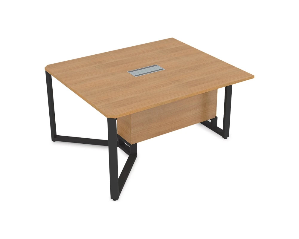 Стол-квадрат Бенч, начальный модуль (1400x1600x750) САММИТ / SUMMIT