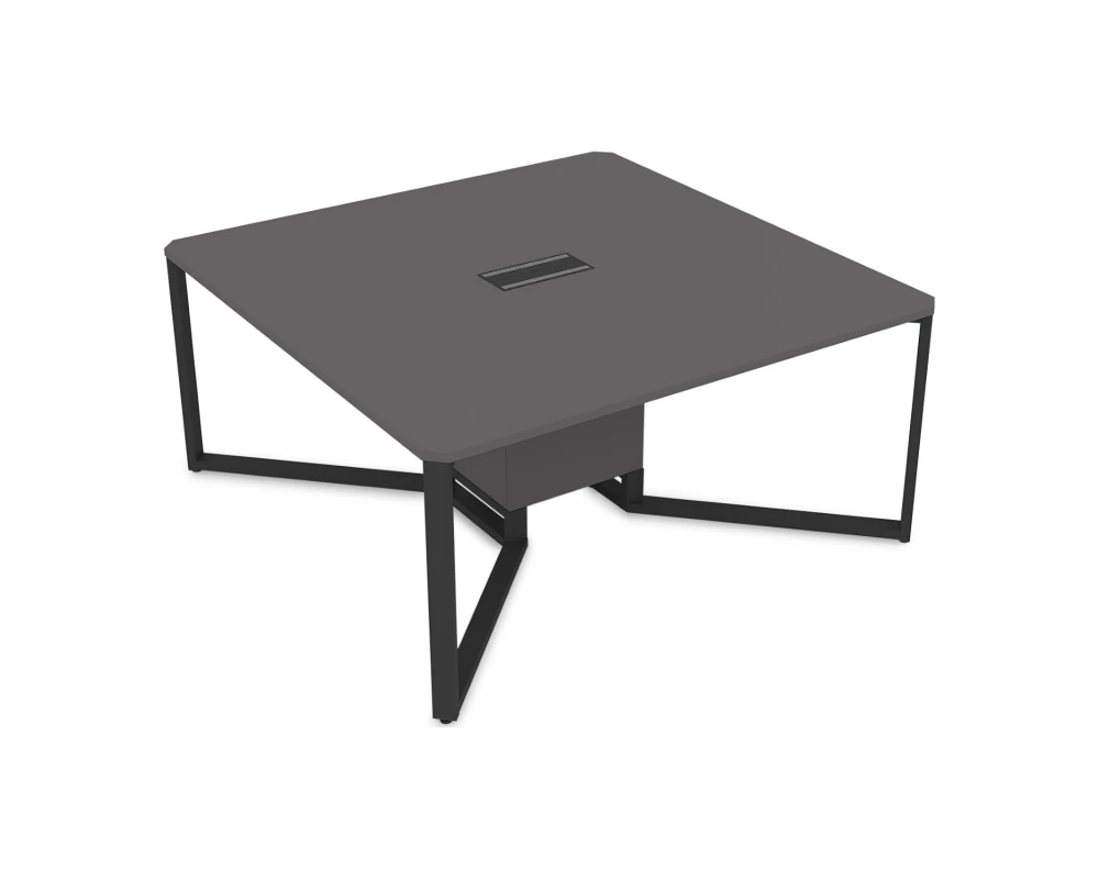 Стол-квадрат Бенч, начальный модуль (1600x1600x750) САММИТ / SUMMIT