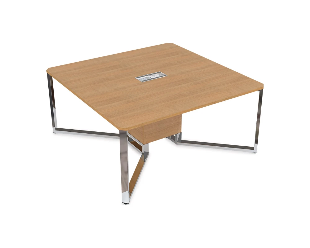 Стол-квадрат Бенч, начальный модуль (1600x1600x750) САММИТ / SUMMIT