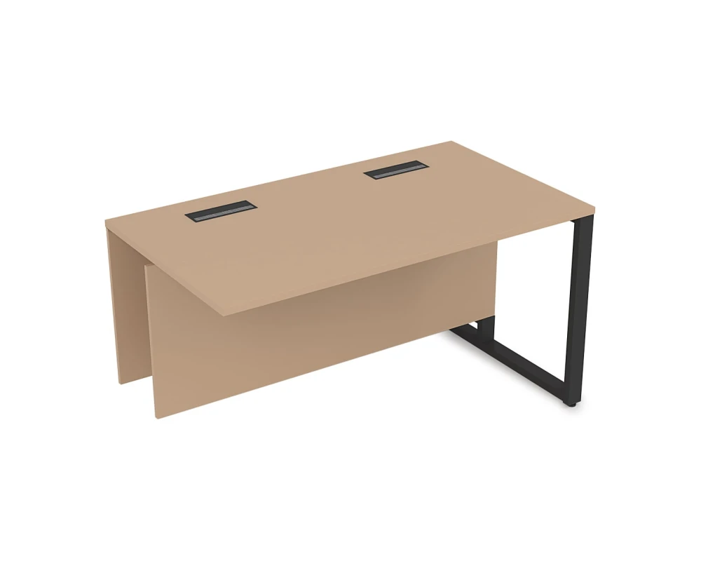 Стол прямой Бенч, конечный модуль (1400x800x750) САММИТ / SUMMIT